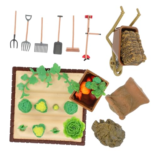 Veemoon 1 Satz Planting -Szenenmodell Outdoor- Miniatur landwirtschaftliche Werkzeuge Mini-Farm Farm -Werkzeugmodell Bauernhofspielzeug Minigarten Plastik Veemoon 1 Satz Planting -Szenenmodell Outdoor- Miniatur landwirtschaftliche Werkzeuge Mini-Farm Farm -Werkzeugmodell Bauernhofspielzeug Minigarten Plastik von Veemoon
