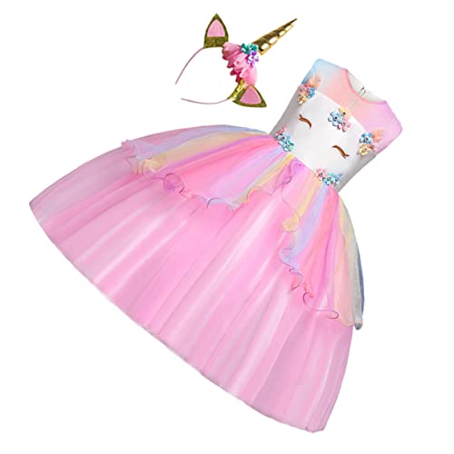 Veemoon 1 Satz Prinzessinkleid Cosplay-Tutu-Kleid Mädchen Tutu kinderkleider kinderkleidung Bühnenkleidung für clothes Mädchen Kinderkleid Kleid und Haarreifen Baumwolle Rosa Veemoon 1 Satz Prinzessinkleid Cosplay-Tutu-Kleid Mädchen Tutu kinderkleider kinderkleidung Bühnenkleidung für clothes Mädchen Kinderkleid Kleid und Haarreifen Baumwolle Rosa von Veemoon