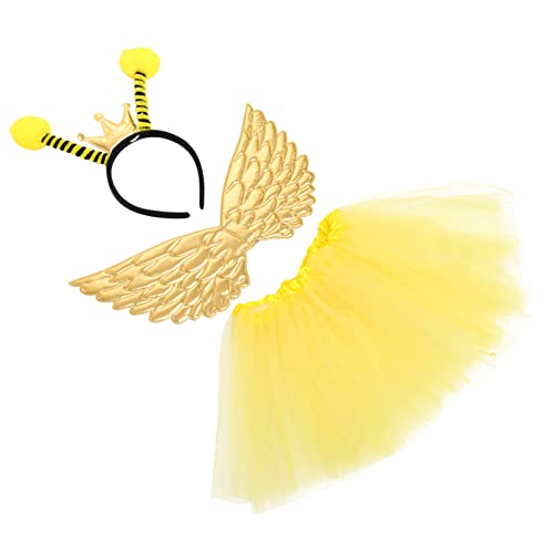 Veemoon Tutu-kleid-set Für Kleinkinder Partykostüm Für Mädchen Tutu-rock Und Stirnband Für Halloween Und Verkleidungen von Veemoon