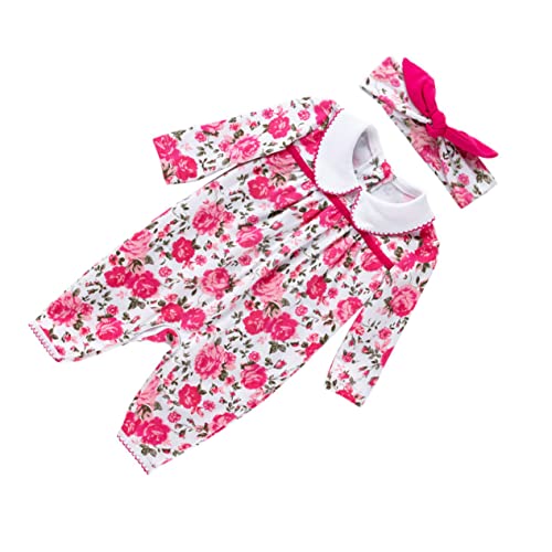 Veemoon 1 Satz Strampler mit Langen Ärmeln Haarband Fotografie Requisiten für Neugeborene Teiliges Outfit für Monate für Babyfotoshootings Geburtstagsfeiern Veemoon 1 Satz Strampler mit Langen Ärmeln Haarband Fotografie Requisiten für Neugeborene Teiliges Outfit für Monate für Babyfotoshootings Geburtstagsfeiern von Veemoon
