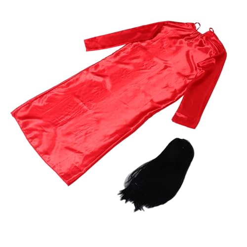 Veemoon 1 Satz Zombie -brautkleidung Ballkleid Abendkleider Für Frauen Formell Geisterkostüm Mädchen Verkleiden Sich Kostüm Der Toten Braut Rollenspiel-cosplay-perücken Chemische Faser Veemoon 1 Satz Zombie -brautkleidung Ballkleid Abendkleider Für Frauen Formell Geisterkostüm Mädchen Verkleiden Sich Kostüm Der Toten Braut Rollenspiel-cosplay-perücken Chemische Faser von Veemoon