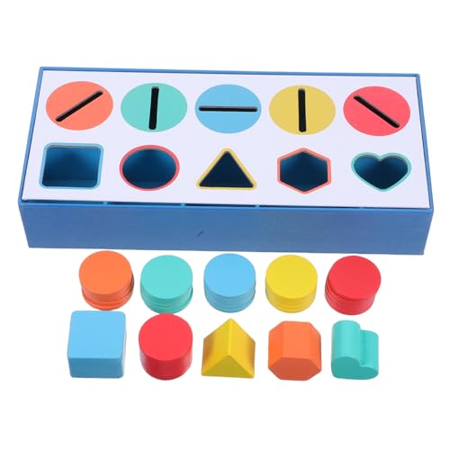 Veemoon 1 Schachtel Farbsortierbox Shape-Matching-Spiel Farb- Und Formsortierung Formerkennungstafel Formerkennungssortierer Shape-sorter-Spiel Spiele Sortieren Holz Veemoon 1 Schachtel Farbsortierbox Shape-Matching-Spiel Farb- Und Formsortierung Formerkennungstafel Formerkennungssortierer Shape-sorter-Spiel Spiele Sortieren Holz von Veemoon