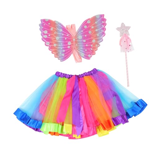 Veemoon 1 Set 3 Teiliges Set Schmetterlingsflügel Requisiten Kostüme Rock Kostümzubehör Kostümflügel Party Dekoflügel Feenstab Flügel Mit Feenstab Kostümzubehör Rosa Stoff Veemoon 1 Set 3 Teiliges Set Schmetterlingsflügel Requisiten Kostüme Rock Kostümzubehör Kostümflügel Party Dekoflügel Feenstab Flügel Mit Feenstab Kostümzubehör Rosa Stoff von Veemoon