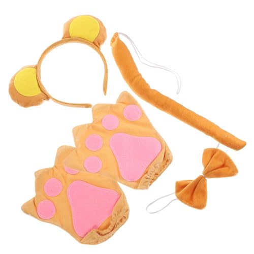 Veemoon 1 Set Affenkopfschmuck Ohren Kostümset Für Affen Geburtstagsschwanz Süße Tier Stirnbänder Affenkostüm Zubehör Handschuhe Affen Outfit Für Jungen Kleinkind Affenkostüm Veemoon 1 Set Affenkopfschmuck Ohren Kostümset Für Affen Geburtstagsschwanz Süße Tier Stirnbänder Affenkostüm Zubehör Handschuhe Affen Outfit Für Jungen Kleinkind Affenkostüm von Veemoon