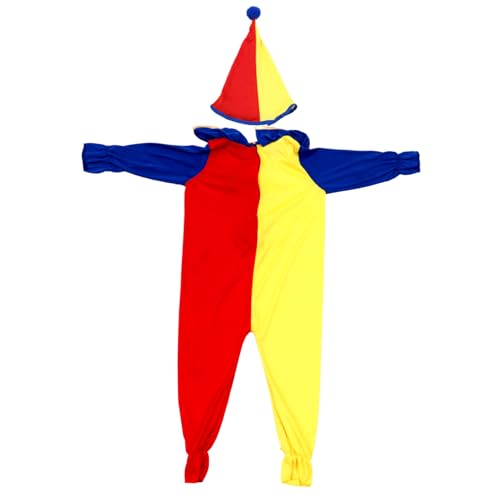 Veemoon 1 Set Clownanzug Clownkleidung Stilvoller Partyhut Performance Kostüme Partyzubehör Performance Kleidung Party Requisiten Verkleidungsrequisiten Partyzubehör Chemiefaser Veemoon 1 Set Clownanzug Clownkleidung Stilvoller Partyhut Performance Kostüme Partyzubehör Performance Kleidung Party Requisiten Verkleidungsrequisiten Partyzubehör Chemiefaser von Veemoon