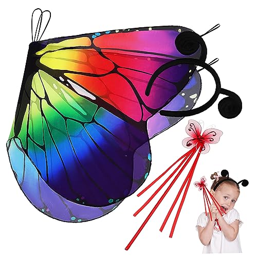 Veemoon 1 Set Halloween Cape Kit Polyester Halloween Zauberstab von Veemoon