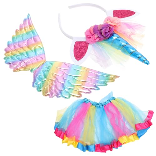 Veemoon 1 Set Headband Angel Wing Set Tutu Skirt Party Up For Pleated Head Band Stirnband Unicorn Kindergeburtstag Deko Unicorn Polyester Veemoon 1 Set Headband Angel Wing Set Tutu Skirt Party Up For Pleated Head Band Stirnband Unicorn Kindergeburtstag Deko Unicorn Polyester von Veemoon