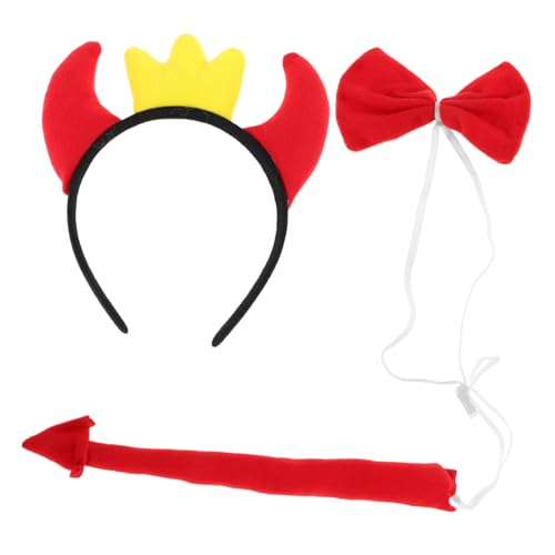 Veemoon 1 Set Horn Stirnband Horn Kopfbedeckung Hörner Stirnband Dämonenhorn Und Stirnbänder Halloween Kostüm Set Gehörnte Kopfbedeckung Maskerade Kostüm Set Hörner Veemoon 1 Set Horn Stirnband Horn Kopfbedeckung Hörner Stirnband Dämonenhorn Und Stirnbänder Halloween Kostüm Set Gehörnte Kopfbedeckung Maskerade Kostüm Set Hörner von Veemoon