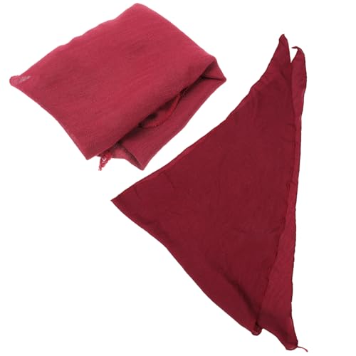 Veemoon 1 Set Piratenschärpe Halloween Piratengürtel Maske Piraten Outfit Kostüme Piratenkostüm Damen Piratenmädchen Perücke Kaschmir Aufkleber Piratenschal Zubehör Halloween von Veemoon