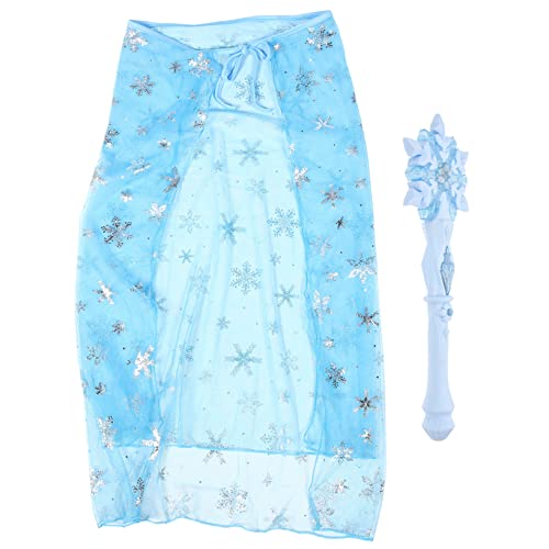 Veemoon 1 Set Schneeflocken Zauberstab Cosplay LED Zauberstäbe Für Mädchen Party Outfits Kostüme Umhänge Nachtblinkender Zauberstab Prinzessinnen Ankleideumhang Blinkstäbe Veemoon 1 Set Schneeflocken Zauberstab Cosplay LED Zauberstäbe Für Mädchen Party Outfits Kostüme Umhänge Nachtblinkender Zauberstab Prinzessinnen Ankleideumhang Blinkstäbe von Veemoon