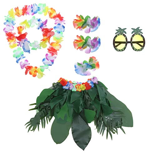 Veemoon 1 Set Simulierter Klingenrockanzug Graskostüme Partyzubehör Für Damenbekleidung Hawaiirock Dekorative Girlande Hawaii Ankleideset Hawaii Halskette Gastgeschenke Zubehör Veemoon 1 Set Simulierter Klingenrockanzug Graskostüme Partyzubehör Für Damenbekleidung Hawaiirock Dekorative Girlande Hawaii Ankleideset Hawaii Halskette Gastgeschenke Zubehör von Veemoon