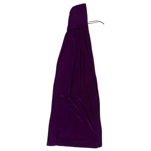 Veemoon 1 Stück Halloween-Mantel Weiß Dasselbe Bunt Dame Gruselig Halloween-kostüm Für Erwachsene Plüsch Roben Party Zauberer Junge Ruhe in Frieden Prinzessin Halloween Cape Violett Samt von Veemoon