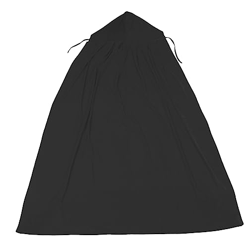 Veemoon 1 Stück Halloween-Mantel faschingskostüme Halloween umhang Halloween Costume Halloween Black Cloak Cosplay rauben weihnachtsdeko Party kreativer Umhang Halloween-Kapuzenmantel Samt von Veemoon