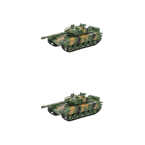 Veemoon 1 Stück Panzer Für - Detailgetreues Grünes Armee Modell - Robustes Spielzeugfahrzeug Für Fantasievolles Und Abenteuer Im Freien von Veemoon