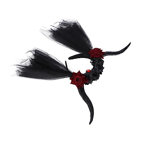Veemoon 1 Stück Retro Antelope Horn Haarreif Halloween Haaraccessoire für Damen Gothic Stil Steampunk Party Kopfschmuck Einzigartiger Haarschmuck für Besondere Anlässe Veemoon 1 Stück Retro Antelope Horn Haarreif Halloween Haaraccessoire für Damen Gothic Stil Steampunk Party Kopfschmuck Einzigartiger Haarschmuck für Besondere Anlässe von Veemoon