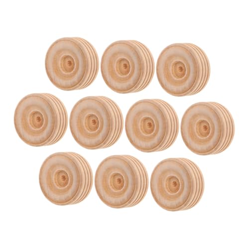 Veemoon 10 Stück Kinderrad aus Holz Radspielzeug Ersatzräder für Modellautos mit Autorädern Automodellräder kleine Holzräder Holzwagenräder Bastelrad aus Holz Lotusbaum Beige Veemoon 10 Stück Kinderrad aus Holz Radspielzeug Ersatzräder für Modellautos mit Autorädern Automodellräder kleine Holzräder Holzwagenräder Bastelrad aus Holz Lotusbaum Beige von Veemoon