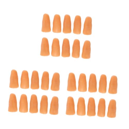 Veemoon 10 Stück Leichte Kunststofffinger Für Halloween - Gruselige Horror-Requisiten Ideal Für Cosplay Partys Und Schaurige Dekorationen Kreative Kostüme von Veemoon