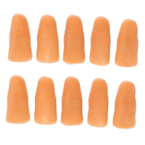 Veemoon 10 Stück Leichte Kunststofffinger Für Halloween - Gruselige Requisiten Für Cosplay - Partys Und Ideal Für Kostüme Und Schaurige Dekoration von Veemoon