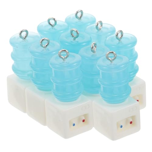 Veemoon 10 Stück Mini Wasserspender Anhänger Teiliges aus Resin Niedliche DIY Trinkpendants für Schlüsselanhänger und Ohrringe Kreative Schmuckdekoration für Persönliche Projekte Veemoon 10 Stück Mini Wasserspender Anhänger Teiliges aus Resin Niedliche DIY Trinkpendants für Schlüsselanhänger und Ohrringe Kreative Schmuckdekoration für Persönliche Projekte von Veemoon