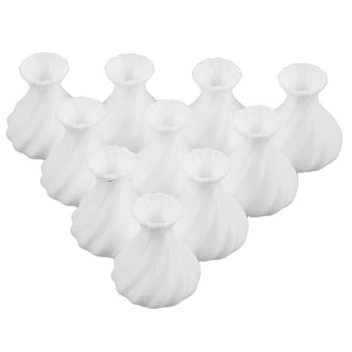 Veemoon Puppenhaus Miniatur Kunst Vase 10 Stück Mini Blumenvase Für Landschaftsminiatur von Veemoon