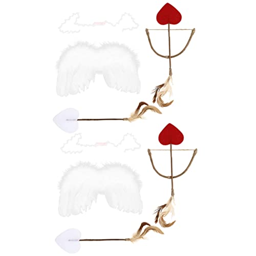 Veemoon 10Stücke Teiliges Kostüm Zubehör Für Cupid Für Babyfotografie Neugeborenen Shootings Requisiten Für Kreative Erinnerungen Veemoon 10Stücke Teiliges Kostüm Zubehör Für Cupid Für Babyfotografie Neugeborenen Shootings Requisiten Für Kreative Erinnerungen von Veemoon
