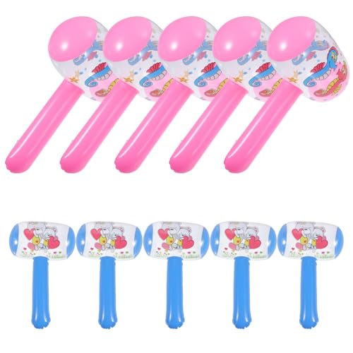 Veemoon 12er Set Aufblasbare Drucklufthammer – Geräuschspielzeug Für - PVC-Hammerdekoration Für Partys Und Veranstaltungen Lustiges Hammerspielzeug Für Groß Und Klein Veemoon 12er Set Aufblasbare Drucklufthammer – Geräuschspielzeug Für - PVC-Hammerdekoration Für Partys Und Veranstaltungen Lustiges Hammerspielzeug Für Groß Und Klein von Veemoon