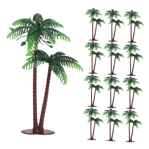 Veemoon 15 Stücke Künstliche Bäume Coconut Baum Für Home Kunststoff Lebensechte Aussehen Für Wohnzimmer von Veemoon