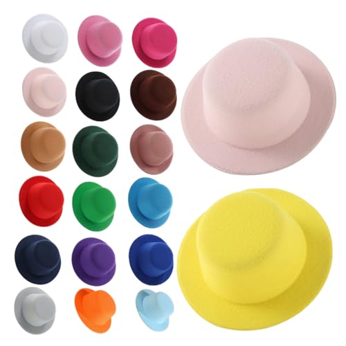 Veemoon 15 Stück Teiliges Mini-dollhüte Bunte Lolita-Formale Kopfbedeckungen Vielseitige DIY Puppenaccessoires für Hochzeitsdeko Bastelprojekte und Festliche Anlässe Veemoon 15 Stück Teiliges Mini-dollhüte Bunte Lolita-Formale Kopfbedeckungen Vielseitige DIY Puppenaccessoires für Hochzeitsdeko Bastelprojekte und Festliche Anlässe von Veemoon