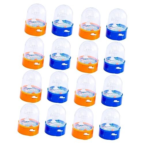 Veemoon 16-teiliges Mini Basketball Set - Handheld Finger Basketballkorb Für Kindergeburtstagsfeiern Tischspielzeug Und Partyspielzeug Für Unvergesslichen Spaß Und Unterhaltung Veemoon 16-teiliges Mini Basketball Set - Handheld Finger Basketballkorb Für Kindergeburtstagsfeiern Tischspielzeug Und Partyspielzeug Für Unvergesslichen Spaß Und Unterhaltung von Veemoon