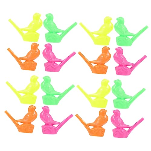Veemoon 16st Vogelrufpfeife Lustige Wasserpfeifen Neuartige Krachmacher Instrument Zunge Gefälligkeiten Vogelpfeifen Vogelfigur Aus Kunststoff Plastik Kind Tragbar Kleines Spielzeug von Veemoon