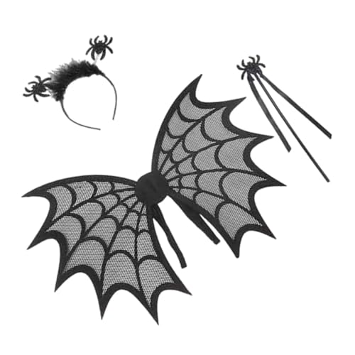Veemoon 1Satz Halloween Kostümset Für Schwarze Spinnen Accessoires Für Halloween Karneval Cosplay Partys Leichtes Langlebiges Filzmaterial Perfektes von Veemoon
