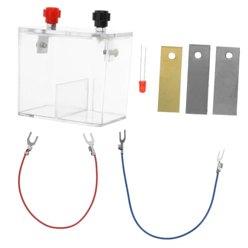 Veemoon 1Satz Obstbatterie Experimentierset DIY Projektkit Für Fruchtbatterien Wissenschaftsexperiment Mit Zinkelektroden Für Schulprojekte Experimente von Veemoon