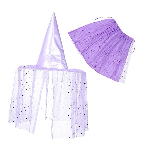 Veemoon 1Satz Star Cape Set für Hut Cosplay Kostüm für Jungen Parties Maskeraden Langlebig Praktisch mit Funkelndem Glitzerstoff Veemoon 1Satz Star Cape Set für Hut Cosplay Kostüm für Jungen Parties Maskeraden Langlebig Praktisch mit Funkelndem Glitzerstoff von Veemoon