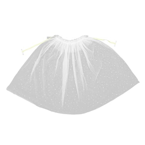 Veemoon 1Stück Umhang Kostüm für Masquerade Party Dekorativer Weißer Cape Umhang für Cosplay Halloween Karneval Atmungsaktiv von Veemoon