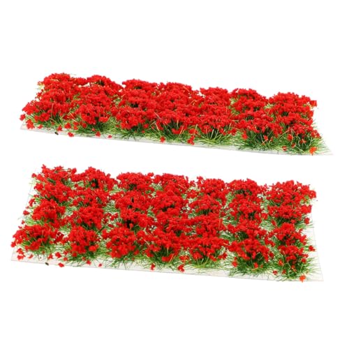 Veemoon 2 Boxen Boxen Statische Blumenbüschel Grasbüschel Diorama Modellbau Grasornament Landschaftsbau für Sandtisch Miniatur Gartendekor Veemoon 2 Boxen Boxen Statische Blumenbüschel Grasbüschel Diorama Modellbau Grasornament Landschaftsbau für Sandtisch Miniatur Gartendekor von Veemoon