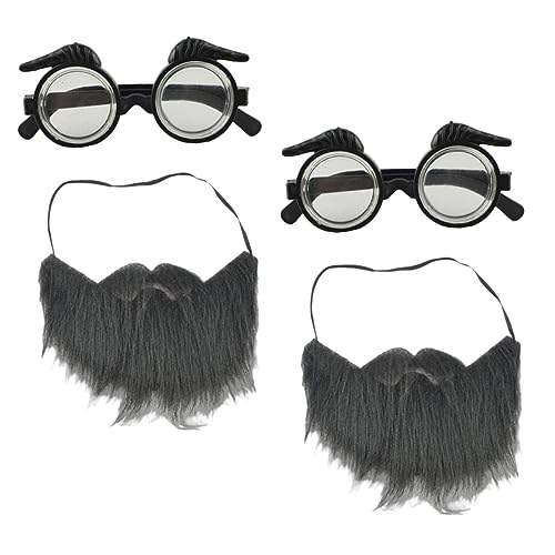 Veemoon 2 Sätze Abschlussballparty Bart fake beard fake schnurrbart Kostümbrille witzige brillen Körperpflege gefälscht Cosplay-Fake-Bartbrille Performance-Cosplay-Bartbrille Flanell Black Veemoon 2 Sätze Abschlussballparty Bart fake beard fake schnurrbart Kostümbrille witzige brillen Körperpflege gefälscht Cosplay-Fake-Bartbrille Performance-Cosplay-Bartbrille Flanell Black von Veemoon