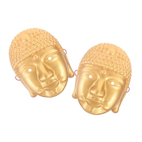 Veemoon 2 Stück Buddha-kopfmaske Buddha-kostüm Halloween-buddha-maske Schutzmaske Halloween Kostümmaske Halloween-maske Karneval Cosplay Maske Chinesische Maske Lustige Maske Golden Pvc Veemoon 2 Stück Buddha-kopfmaske Buddha-kostüm Halloween-buddha-maske Schutzmaske Halloween Kostümmaske Halloween-maske Karneval Cosplay Maske Chinesische Maske Lustige Maske Golden Pvc von Veemoon