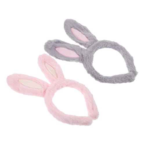 Veemoon 2 Stück Bunny Ears Stirnband Plüsch Hasenohren Haarreif Für Frauen Mädchen Kostüm Zubehör Komfortabel Weich Party Karneval Ostern Karneval Veemoon 2 Stück Bunny Ears Stirnband Plüsch Hasenohren Haarreif Für Frauen Mädchen Kostüm Zubehör Komfortabel Weich Party Karneval Ostern Karneval von Veemoon