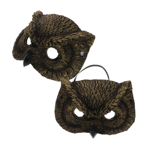 Veemoon 2 Stück Eulenmaske Tierkostüme Für Erwachsene Halloween-masken Für Frauen Tier-maskerade-maske Eulen-maskerade-maske Halloween-halbmaske Tiermasken Für Erwachsene Golden -schaum Veemoon 2 Stück Eulenmaske Tierkostüme Für Erwachsene Halloween-masken Für Frauen Tier-maskerade-maske Eulen-maskerade-maske Halloween-halbmaske Tiermasken Für Erwachsene Golden -schaum von Veemoon