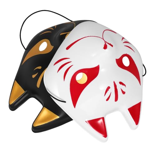 Veemoon 2 Stück Fuchs Maske Karneval Fuchs Maske Dino-maske Maskerade Halloween Tiergesichtsbedeckung Wolfsmaske Wolf Bausatz Cartoon-fuchs Halloween-fuchs-kostüm Halloween-glühen Plastik Veemoon 2 Stück Fuchs Maske Karneval Fuchs Maske Dino-maske Maskerade Halloween Tiergesichtsbedeckung Wolfsmaske Wolf Bausatz Cartoon-fuchs Halloween-fuchs-kostüm Halloween-glühen Plastik von Veemoon