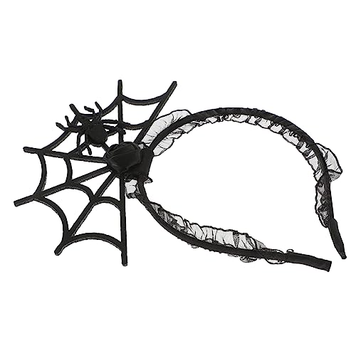 Veemoon 2 Stück Halloween Haarreif mit Spinnennetz Teiliges Cosplay Zubehör für Party Karneval und Kostümfest Filigrane Verarbeitung für Halloween und Maskerade Veemoon 2 Stück Halloween Haarreif mit Spinnennetz Teiliges Cosplay Zubehör für Party Karneval und Kostümfest Filigrane Verarbeitung für Halloween und Maskerade von Veemoon