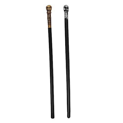 Veemoon 2 Stück Halloween Hand Cane – Dekorative Performance Stöcke Für Partys Und Verkleidungen - Ideal Für Gruselige Kostüme Und Halloween-Events von Veemoon