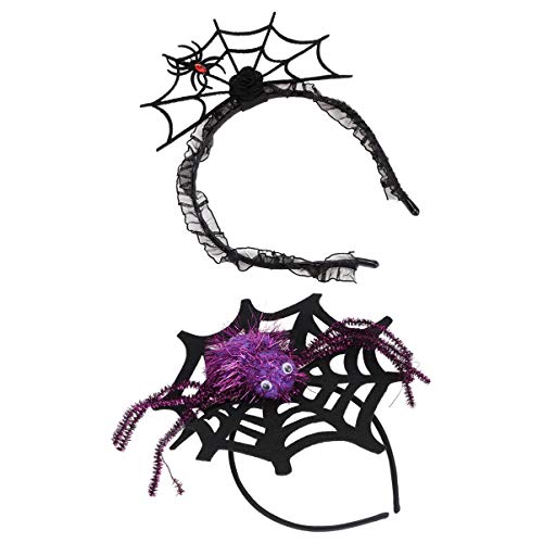Veemoon 2 Stück Halloween Spinnen Haarreif Lifelike Kopfband für Kostümpartys Masquerade und Halloween Dekoration Leicht und Hautfreundlich für Cosplay und Festlichkeiten Veemoon 2 Stück Halloween Spinnen Haarreif Lifelike Kopfband für Kostümpartys Masquerade und Halloween Dekoration Leicht und Hautfreundlich für Cosplay und Festlichkeiten von Veemoon