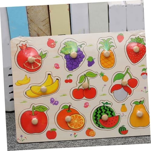 Veemoon 2 Stück Holz Gemüse Lernspielzeug Teiliges Montessori Steckpuzzle für Kleinkinder Pädagogisches Früchte Gemüse Puzzle Frühe von Kognitiven Fähigkeiten und Hand Koordination Veemoon 2 Stück Holz Gemüse Lernspielzeug Teiliges Montessori Steckpuzzle für Kleinkinder Pädagogisches Früchte Gemüse Puzzle Frühe von Kognitiven Fähigkeiten und Hand Koordination von Veemoon