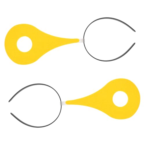 Veemoon 2 Stück Kreative Symbol Haarbänder Lustige Haarschmuck Accessoires für Cosplay Festivals Kostümpartys und Requisiten Leicht und Tragbar von Veemoon