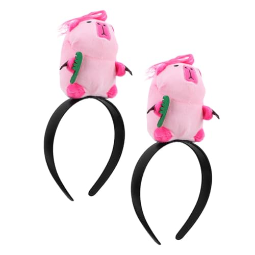 Veemoon 2 Stück Lustiges Capybara Haarreif Teiliges aus Langlebigem für Party Cosplay Bühnenauftritte und Alltag Niedliches Cartoon Kostüm Accessoire für Damen und Herren Veemoon 2 Stück Lustiges Capybara Haarreif Teiliges aus Langlebigem für Party Cosplay Bühnenauftritte und Alltag Niedliches Cartoon Kostüm Accessoire für Damen und Herren von Veemoon