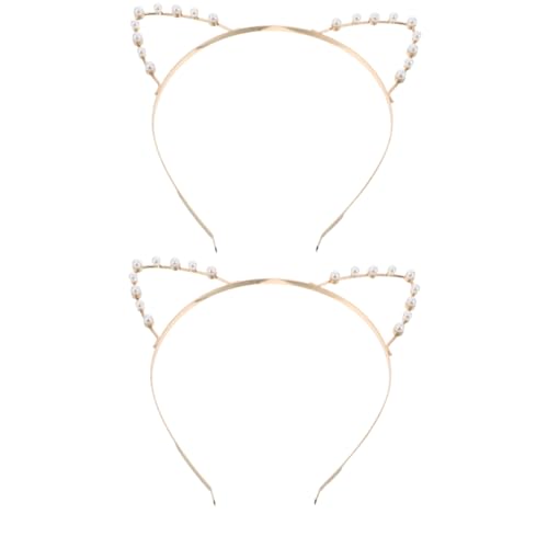Veemoon 2 Stück Perlen Katzenohren Haarreif Cosplay Zubehör für Damen und Mädchen für Halloween Karneval und Kostümpartys Passend und Langlebig Veemoon 2 Stück Perlen Katzenohren Haarreif Cosplay Zubehör für Damen und Mädchen für Halloween Karneval und Kostümpartys Passend und Langlebig von Veemoon