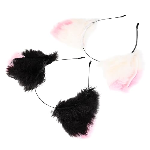 Veemoon 2 Stück Plüsch Fuchsohr Haarreif Kuscheliges Cosplay Stirnband für Party Fotoshooting und Kostüm Weiches Bequemes Haar Accessoire für Mädchen Süßes Japanisches Design Veemoon 2 Stück Plüsch Fuchsohr Haarreif Kuscheliges Cosplay Stirnband für Party Fotoshooting und Kostüm Weiches Bequemes Haar Accessoire für Mädchen Süßes Japanisches Design von Veemoon