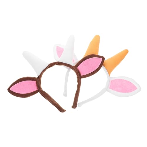 Veemoon 2 Stück Plüsch Haarreif mit Ziegenhörnern Leichtes Stabiles Tier Headband für Wiederverwendbar Einfach zu Reinigen für Halloween Karneval Weihnachts und Themenpartys Veemoon 2 Stück Plüsch Haarreif mit Ziegenhörnern Leichtes Stabiles Tier Headband für Wiederverwendbar Einfach zu Reinigen für Halloween Karneval Weihnachts und Themenpartys von Veemoon