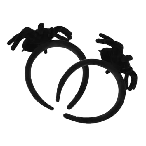 Veemoon 2 Stück Plüsch Spinnen Haarreif Halloween Stirnband für Cosplay Karneval Party Leicht und Bequem Geeignet für Damen und Mädchen Vielseitiger Haarschmuck für Halloween Kostüm Veemoon 2 Stück Plüsch Spinnen Haarreif Halloween Stirnband für Cosplay Karneval Party Leicht und Bequem Geeignet für Damen und Mädchen Vielseitiger Haarschmuck für Halloween Kostüm von Veemoon